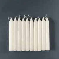 Свечи хозяйственные 50 гр (набор 10 шт) 17 см, 7-8 ч