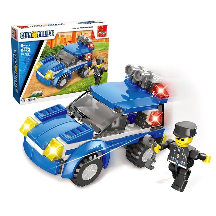 Конструктор &laquo;Городской патруль&raquo;, 97 деталей