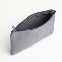 Косметичка на молнии, цвет серый Косметичка на молнии, цвет серый