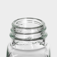 Набор для специй из стекла Доляна &laquo;Стандарт&raquo;, 2 предмета: солонка, перечница 100 мл