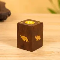 Подставка под благовония &laquo;Слон&raquo;, 4.5&times;4.5&times;5.5 см, дерево шишам