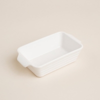 Форма для выпечки из жаропрочной керамики SL Home &laquo;Санторини&raquo;, 250 мл, 15,8&times;9,2&times;4,5 см, цвет белый