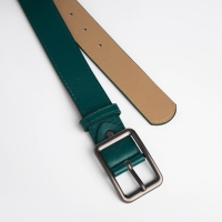 Ремень женский, ширина 3,5 см, цвет зелёный