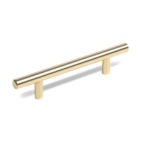 Ручка рейлинг ТУНДРА BISTRO,  d=12 мм, м/о 96 мм, цвет золото, 4 шт