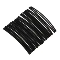 Термоусаживаемая трубка 2/3/4/5 набор (диаметр 2/3/4/5 мм, 10 см), 20 шт, черный