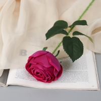 Цветы искусственные "Роза леди каскад, с шипами" 57х8 см, фиолетовый Цветы искусственные "Роза леди каскад, с шипами" 57х8 см, фиолетовый