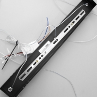 Светильник BayerLux "Олендал" LED 30Вт черно-золотой 69х5х48-150 см Светильник BayerLux "Олендал" LED 30Вт черно-золотой 69х5х48-150 см