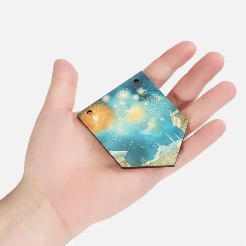 Деревянные флажки &laquo;Праздничные мотивы&raquo;