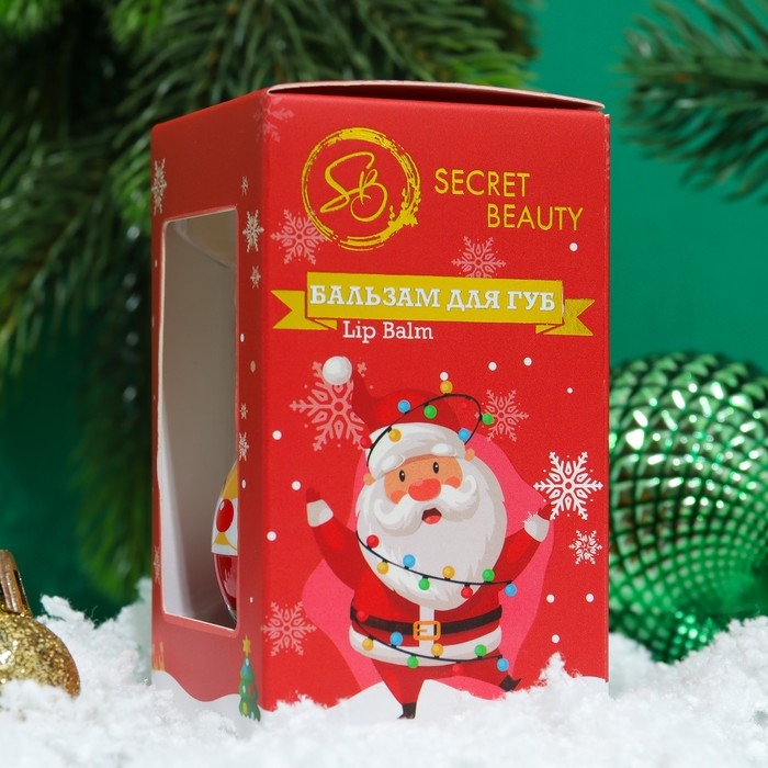 Новый год. Бальзам для губ &laquo;Дед мороз&raquo;, лимитированный