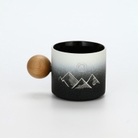 Кружка керамическая Дорого внимание &laquo;Горы&raquo;, 300 мл