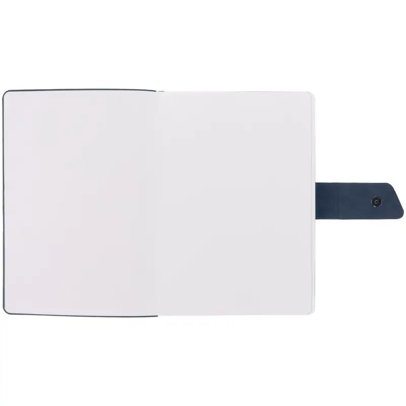 Ежедневник Boom, недатированный, черный с синим