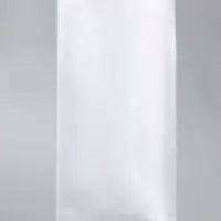 Пакет восьмишовный с отрывным замком, белый, матовый, 34&times;15 + 7.5 см