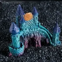 Декор для аквариума "Замок", 15 х 7,5 х 12,5 см