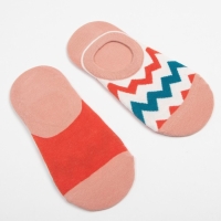 Носки MINAKU &laquo;Зигзаги&raquo;, размер 36-39 (23-25 см)