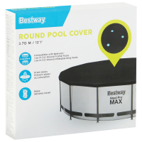 Тент для каркасных бассейнов, d=366 см, 58037 Bestway Тент для каркасных бассейнов, d=366 см, 58037 Bestway