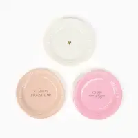 МП Набор бумажной посуды  "С Днём рождения" универсальный для девочки, девушки, 12 персон