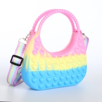 Сумка детская для девочки на молнии &laquo;Выбражулька&raquo;, pop it, цвет разноцветный