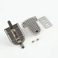 Застёжка для сумки TEIRA, металлическая, 19.5 г, 3.3&times;2.5 см, цвет серебряный