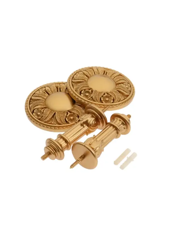 Крючок для штор CAPPIO KS031, d=95 мм, цвет золото, 2 шт