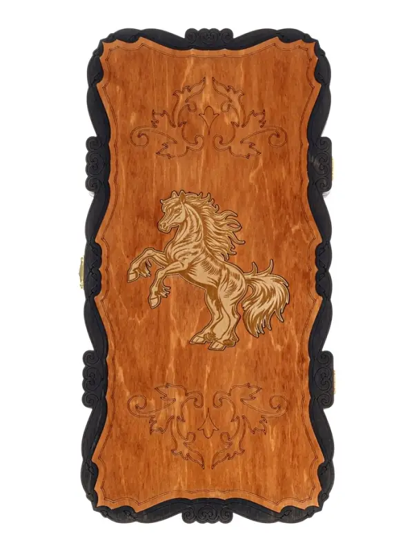 Нарды Классика Конь мини 37*18 см