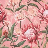 Бумага упаковочная &laquo;Цветочная&raquo;, 70 &times; 100 см