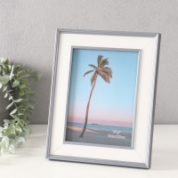 Фоторамка пластик 15х20 см "Романтизм" серая 2,5х21,2х26,2 см