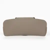 Футляр для очков , 16*3*6,3 см, кнопка, серый