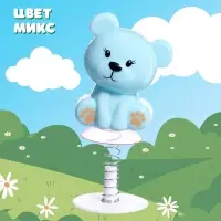 Фигурка животного &laquo;Прыгающие Медвежата&raquo;, антистресс, на присоске, цвет МИКС