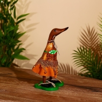 Сувенир "Утка в юбке" дерево 27 см Сувенир "Утка в юбке" дерево 27 см