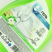 Mr.Быт Гель для мытья посуды, 500 мл, аромат яблоко