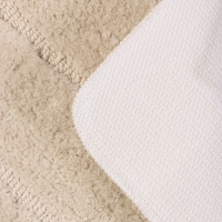 Коврик Savanna, 40&times;60 см, ворс 2 см, микрофибра, бежевый
