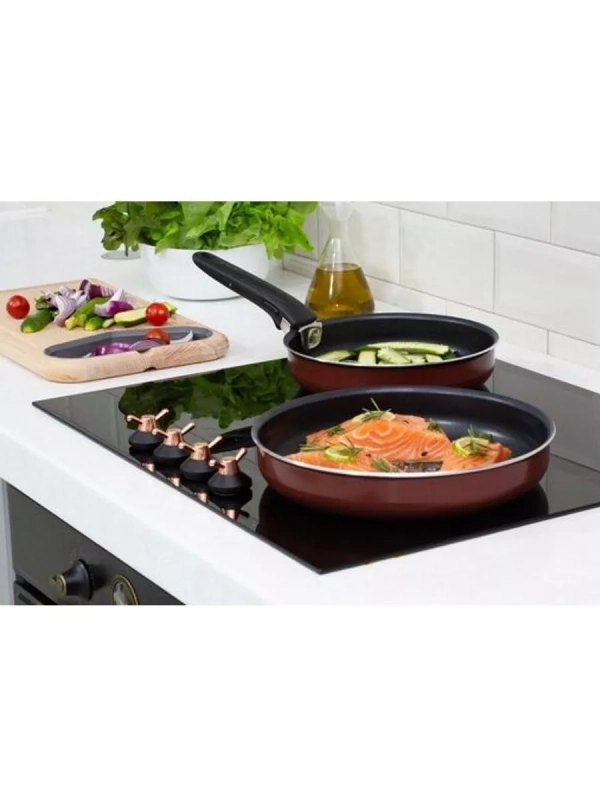 Набор посуды Ingenio Red 04186840, 9 предметов