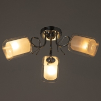 Люстра "Рамона" 3хЕ27 40т хром 50х50х25 см BayerLux Люстра "Рамона" 3хЕ27 40т хром 50х50х25 см BayerLux