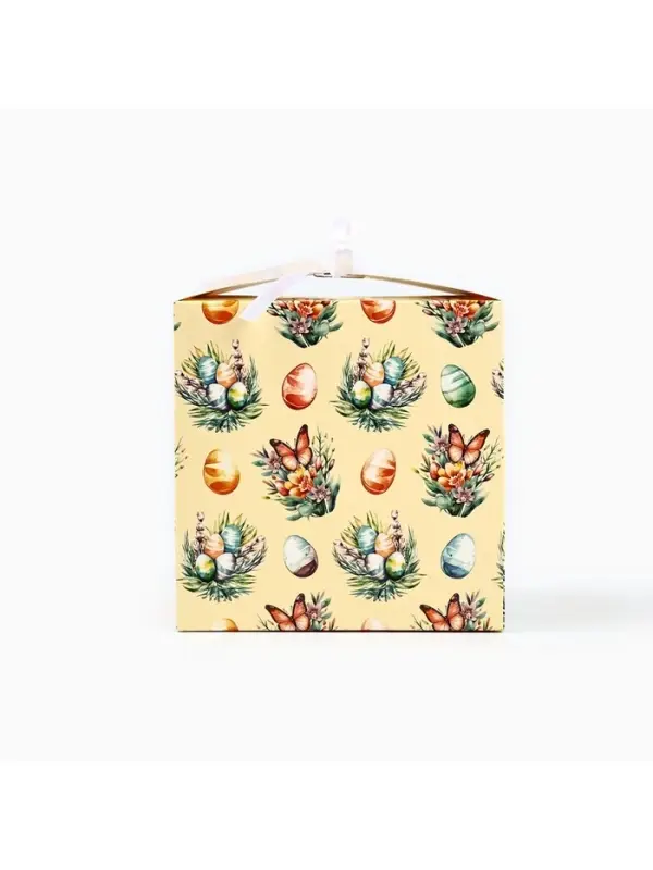 Коробка складная &laquo;Светлой Пасхи&raquo;, 12&times;12&times;12 см