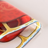 Наклейки на окна "Новогодние" пингвин, Дед Мороз, 65х45 см Наклейки на окна "Новогодние" пингвин, Дед Мороз, 65х45 см