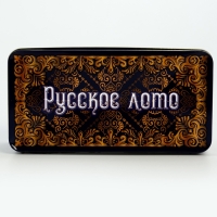 Русское лото настольная игра "Матрешка", бочонок 2.7 х 2.1 см, 24 карточки 21.4 х 7.9 см