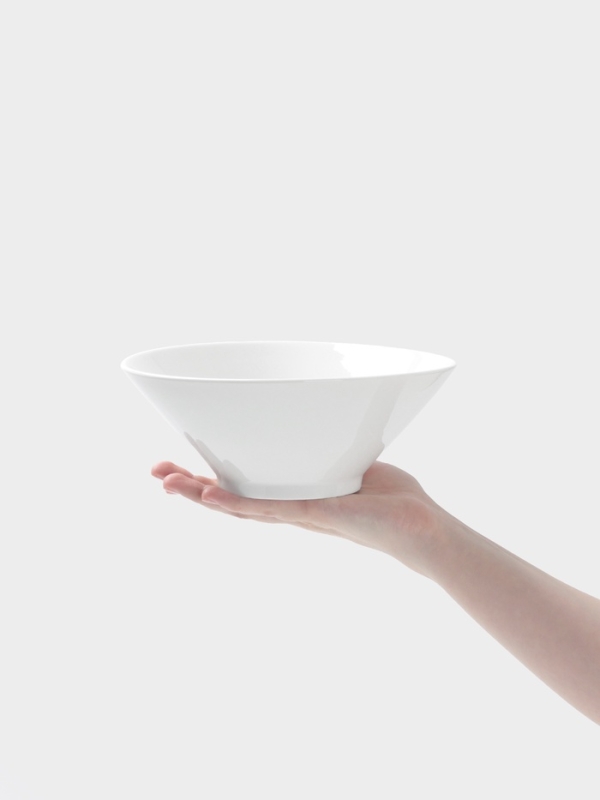 Салатник Hanna Kn&ouml;vell, d=20.8 см, конический, фарфор, белый