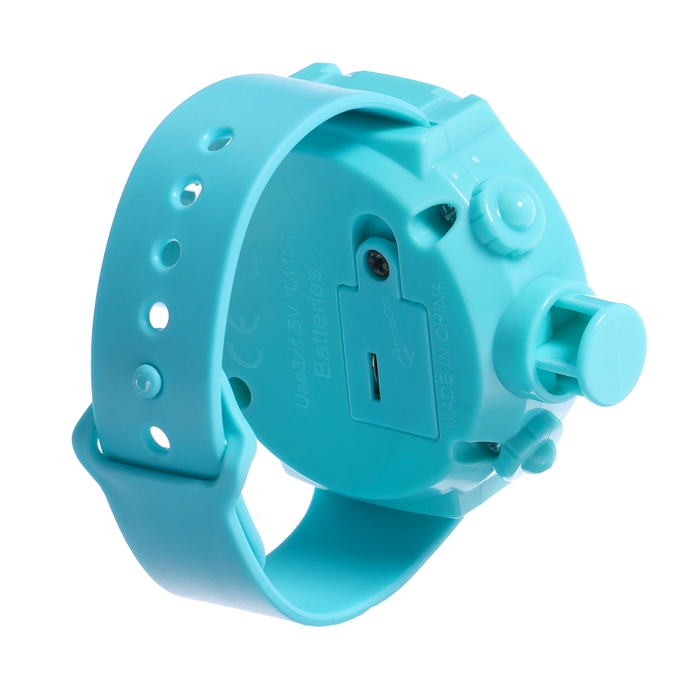 Часы-проектор &laquo;Динозавры&raquo;, световые эффекты, 24 картинки, цвет голубой