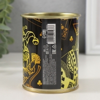 Подарочные носки в банке «Моему королю и ...», (внутри носки мужские, цвет чёрный) Подарочные носки в банке «Моему королю и ...», (внутри носки мужские, цвет чёрный)