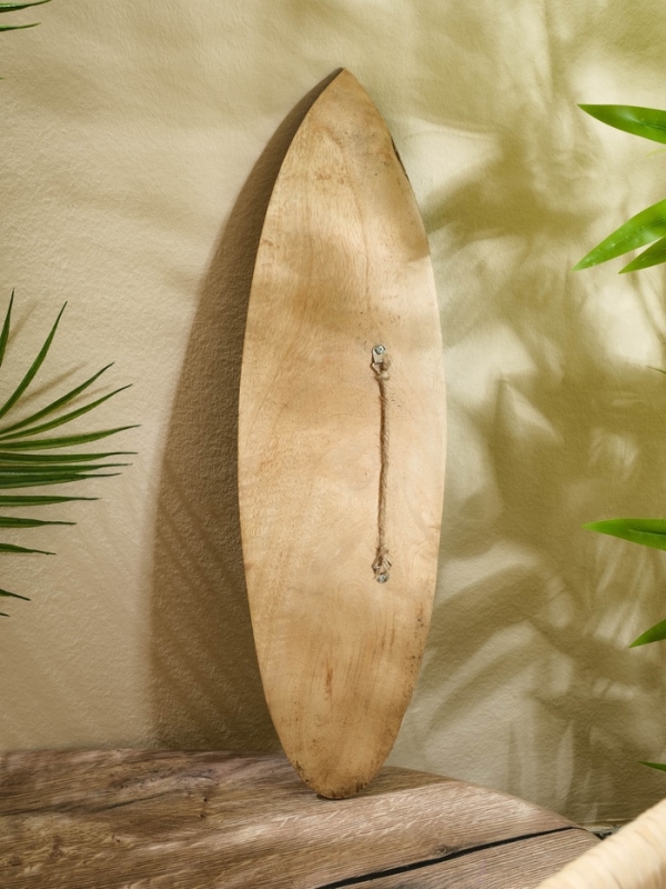 Панно "Доска для сёрфа "Три Сплитти" дерево 50х17 см