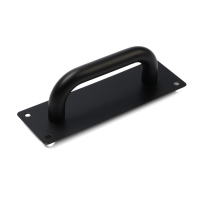 Ручка дверная, цвет черный, 200х65 мм Ручка дверная, цвет черный, 200х65 мм