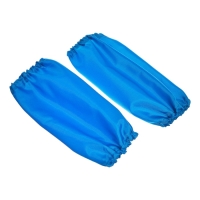 Фартук для труда + нарукавники, 535 х 445 мм, Hatber "Влад А4", с карманом, голубой NFn_35114