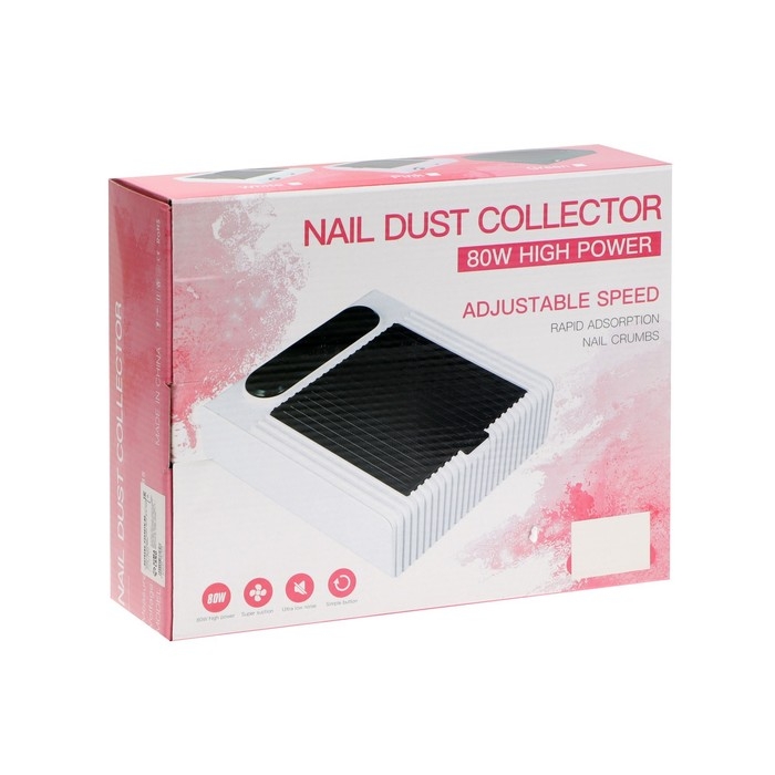 Пылесос для маникюра  LMP-02, 80 Вт, 4000 об/мин, 1 фильтр, белый