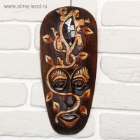 Маска дерево "Геккон" 30х13х2 см