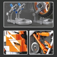 Конструктор Мото &laquo;Спортивный мотоцикл&raquo;, 266 деталей