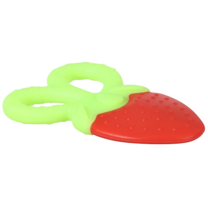 Прорезыватель силиконовый &laquo;Клубничка&raquo;, Крошка Я