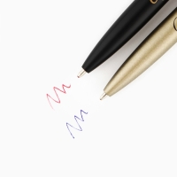 Подарочный набор &laquo;Учителю: Золотой учитель&raquo;: ежедневник А5, 80 листов и 2 ручки шариковые, 1 мм