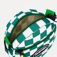 Сумка детская на молнии, наружный карман, регулируемый ремень, цвет зелёный Сумка детская на молнии, наружный карман, регулируемый ремень, цвет зелёный