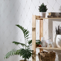 Гирлянда &laquo;Сеть&raquo; 1.6 &times; 1.6 м, IP20, прозрачная нить, 144 LED, свечение жёлтое, 8 режимов, 220 В