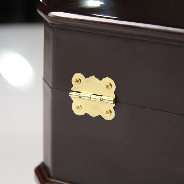 Светодиодная фигура &laquo;Рынок ёлок&raquo; 20 &times; 14 &times; 12 см, полистоун, батарейки ААх3 (не в комплекте), USB, свечение тёплое белое